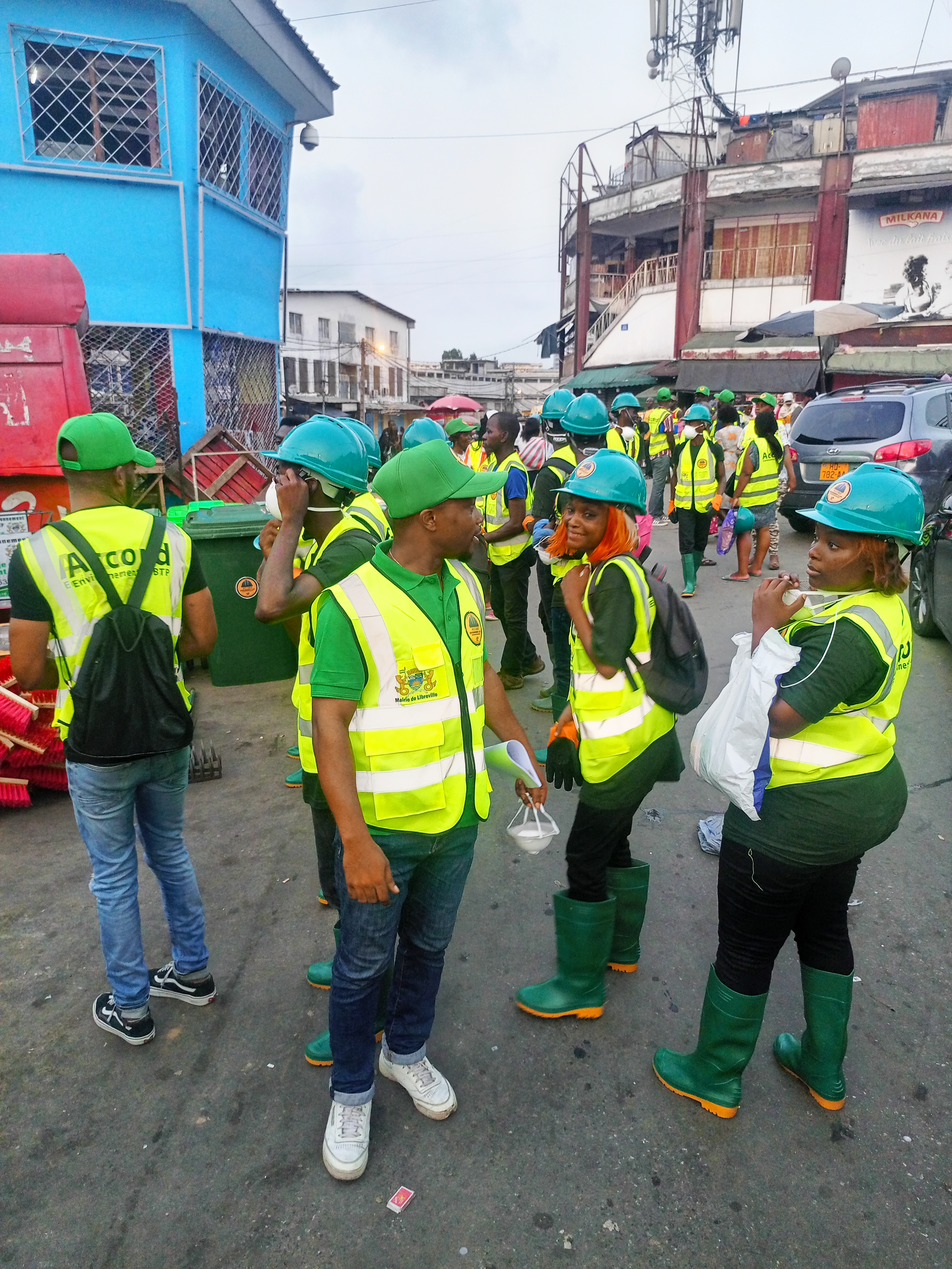 Projet de nettoyage urbain